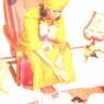 Swamiji blessing a child in Annams home 2.13.04_CMP_WM