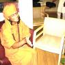 Swamiji in Dr. Bharath's office_CMP_WM