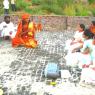 Swamiji and all of us getting ready for Jothi Darshan and ~1_CMP_WM