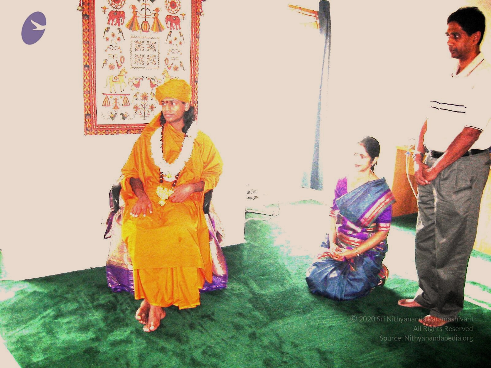 Swamiji in Sudha Hirads home 1.28.04_CMP_WM