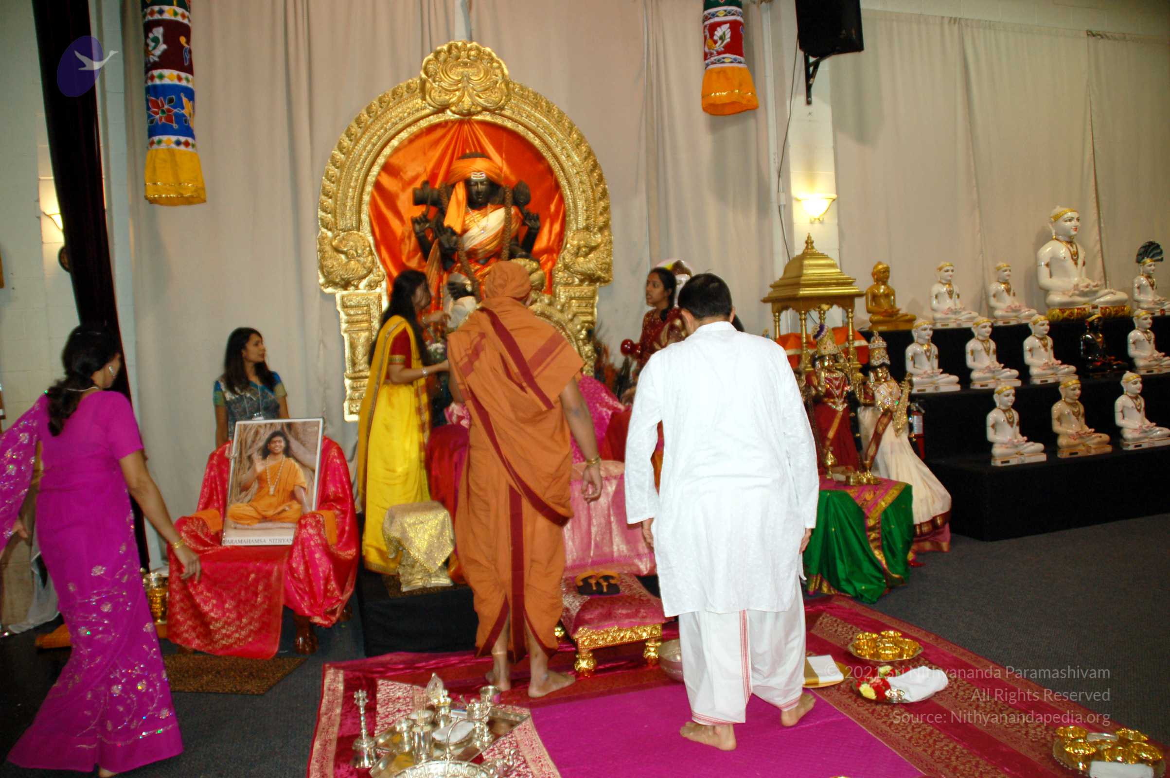 20091003_03October_Pratayksha_Puja_SetUp_0201