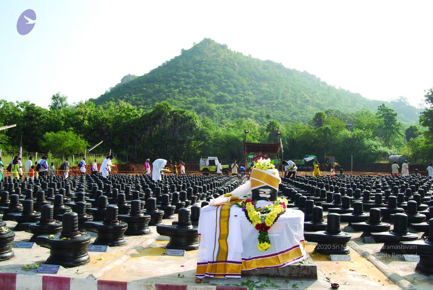 ASHRAM - 1008 shivalinga kshetra - arunachala ashram_CMP_WM